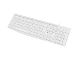 Teclado Español Natec Nautilus Slim Blanco