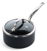 Greenpan Barcelona Pro Stielkasserolle 20cm Schwarz
