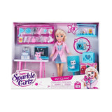 2022-S001-Sparkle Girlz- Dolls Playset-Dolls & P
