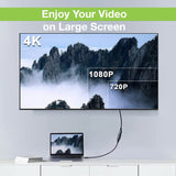 Techly Cable M/H Hdmi 4k 60hz Ethernet, Negro, 7.5m