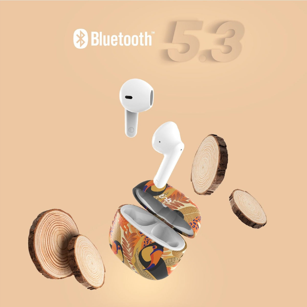 EAN 3303170120736 - T'nB EBXTOUCAN auricular y casco Auriculares Inalámbrico Dentro de oído Música/uso diario USB Tipo C Blue imagen 4