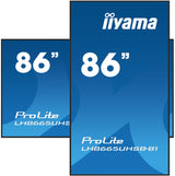 Iiyama Prolite Lh8665uhsb-B1 218 Cm (86") Lcd-Display Mit Led-Hintergrundbeleuchtung - 4k - Für Digital Signage