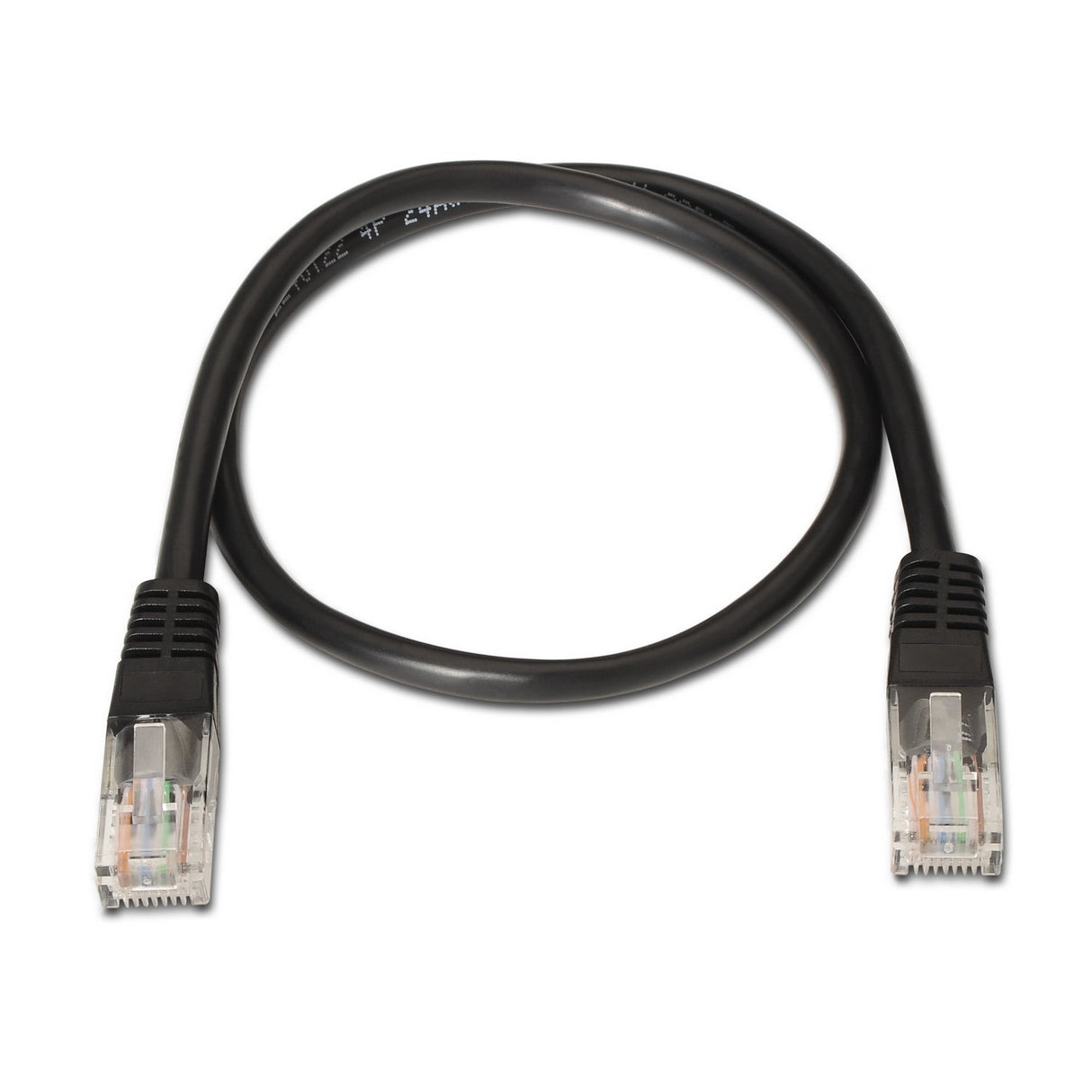EAN 8436574702026 - AISENS A133-0203 cable de red Negro 1 m Cat5e U/UTP (UTP) imagen 2