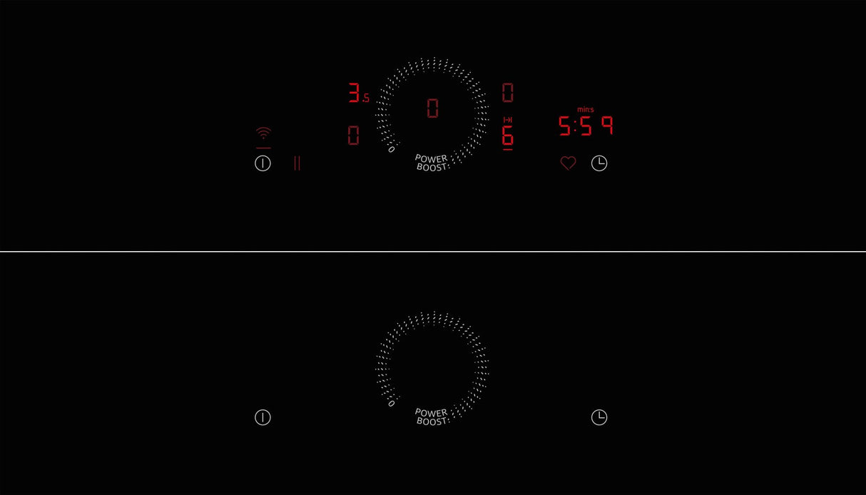 Neff T58phf1l0 N 70, Placa De Cocina Independiente Negra, 80 Cm T58phf1l0