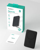 EAN 0689323786091 - AUKEY PB-MS01 batería externa Polímero de litio 6700 mAh Cargador inalámbrico Negro imagen 2