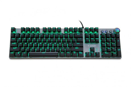 EAN 5901443055945 - iBox AURORA K-4 teclado Juego USB QWERTY Negro, Plata imagen 10