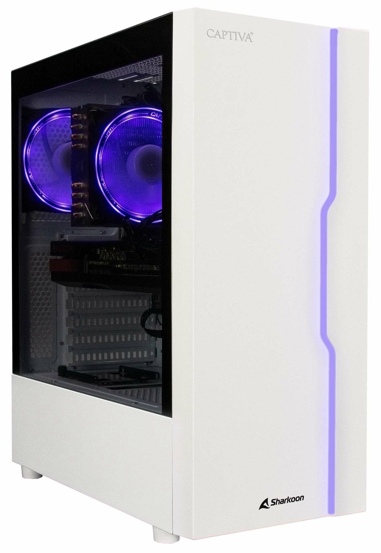 Captiva Advanced Gaming R86-339 Amd Ryzen 5 5600 32 Gb Ddr4-Sdram 1 Tb Ssd Nvidia Geforce Rtx 4060 Windows 11 Home Escritorio Pc Blanco