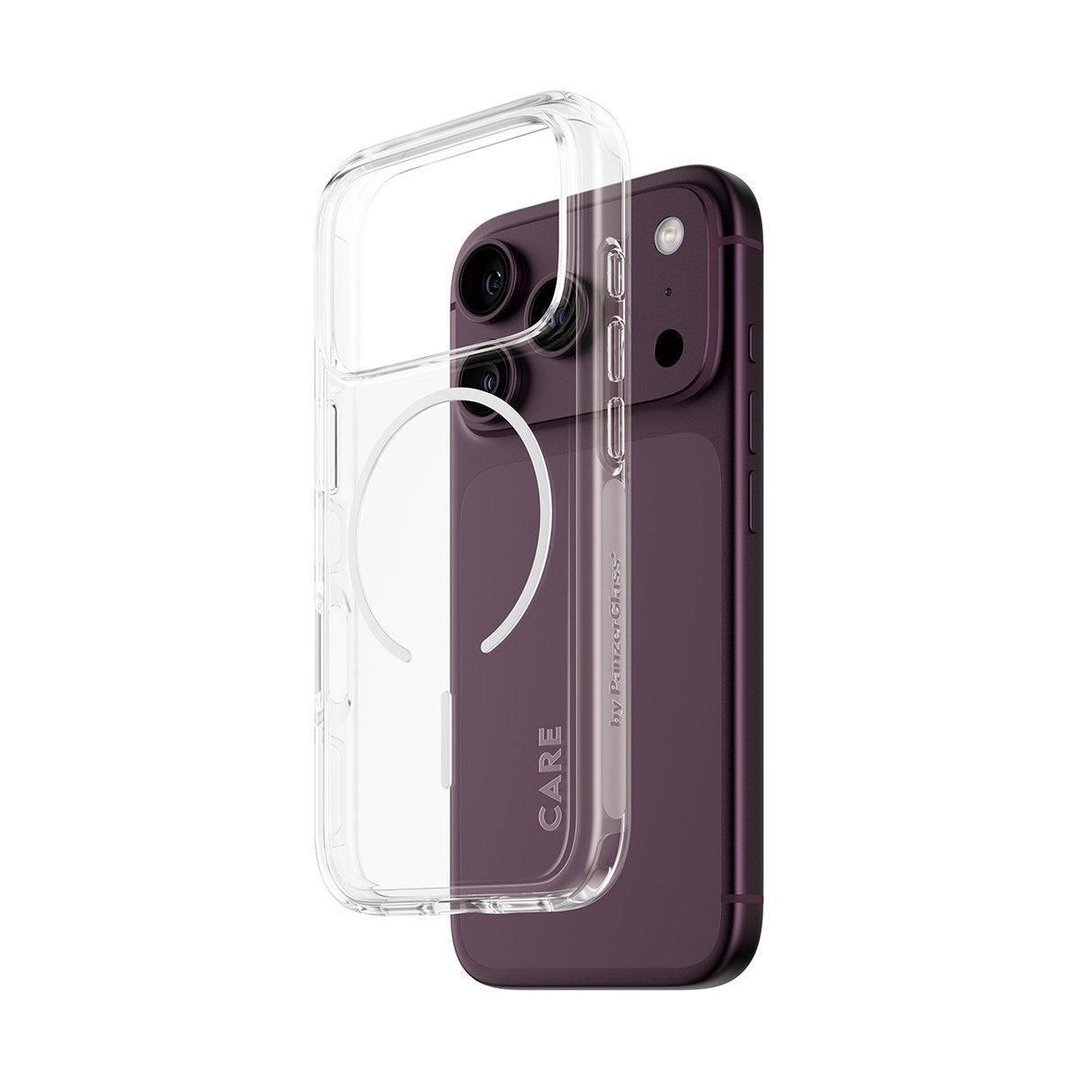 Panzerglass Care Urban Explorer Case Transp. Blanco Magsafe Iphone 18 Pro /17 Pro
