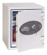 EAN 5032548003392 - Phoenix Safe Co. Titan FS1282K Caja fuerte empotrada en el suelo 25 L Acero Blanco imagen 3
