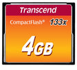 EAN 0760557810308 - Transcend TS4GCF133 memoria flash 4 GB CompactFlash MLC imagen 1