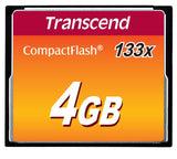 EAN 0760557810308 - Transcend TS4GCF133 memoria flash 4 GB CompactFlash MLC imagen 1