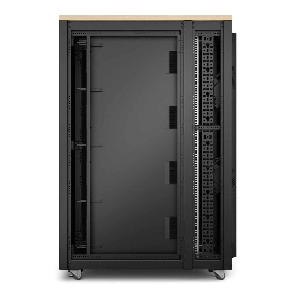Apc Netshelter - Armario - Schallisoliert - Corriente Alterna 230 V - Ahorn - 32u - 48.3 Cm (19")