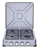 Encimera Haeger Gc-04e.023a Hobs 50 Cm De Gas 4 Zona(S) Gris