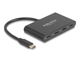 Hub Delock Usb 3.2 Gen 2 Usb Type-C Mit 4 X Usb Type-C Buchse - 10 Gbps