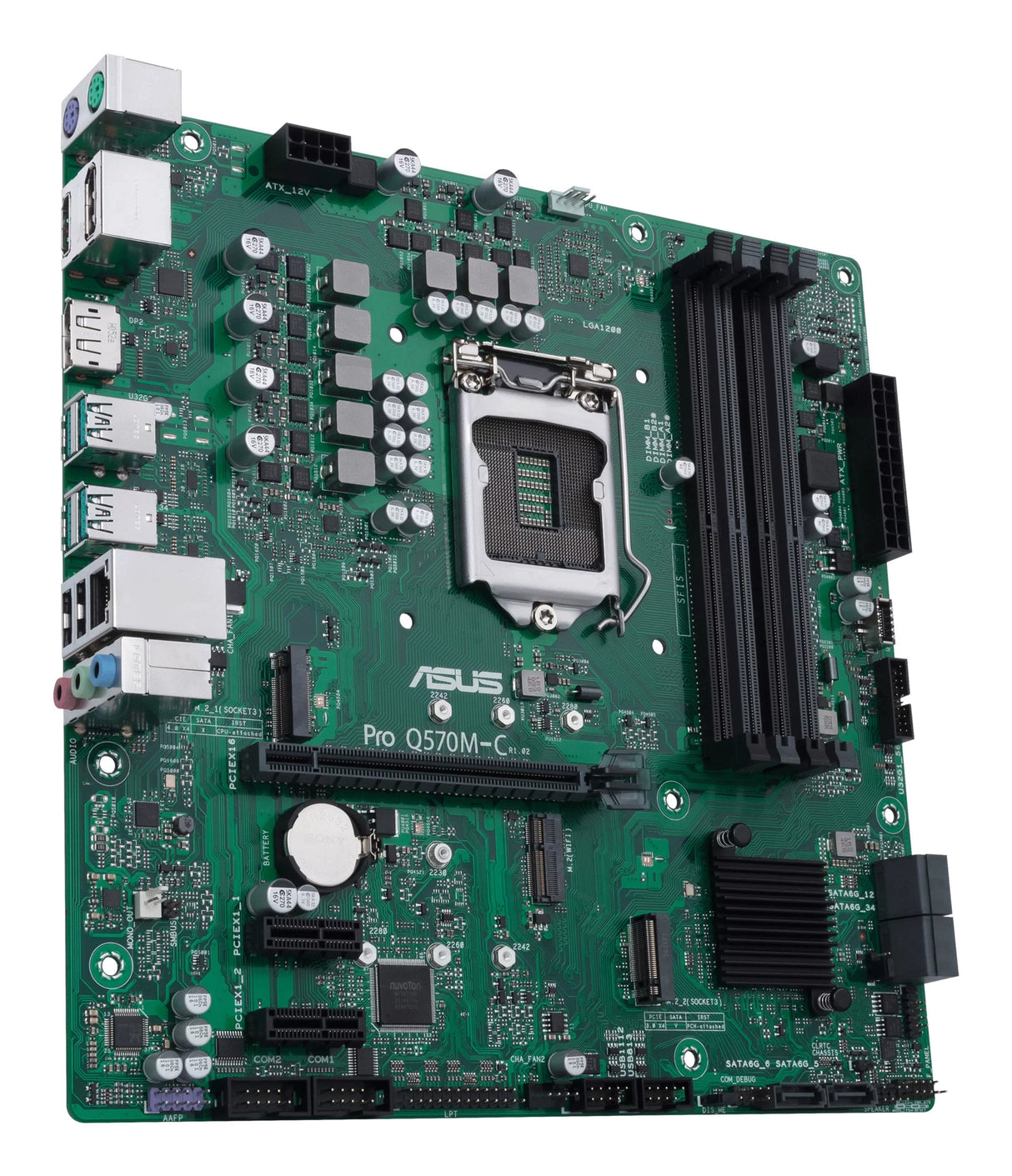 EAN 4711081165248 - ASUS PRO Q570M-C/CSM Intel Q570 LGA 1200 (Socket H5) micro ATX imagen 4