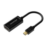 Aisens Conversor Mini Displayport V1.2 A Hdmi V1.4 4k@30hz - Mdp/M-Hdmia/H - 15cm - Negro