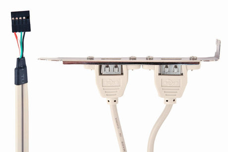 EAN 8716309011174 - Gembird CCUSBRECEPTACLE tarjeta y adaptador de interfaz Interno USB 2.0 imagen 1