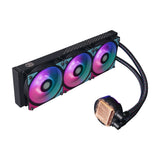 Kit Watercooling Cooler Master Masterliquid Pl360 Flujo  30th Anniversary Rgb - 360mm (Negro)