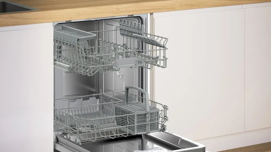 Bosch Home Smu2hts08e Serie 2, Lavavajillas Acero Inoxidable (Cepillado), 60 Cm, Home Connect Smu2hts08e