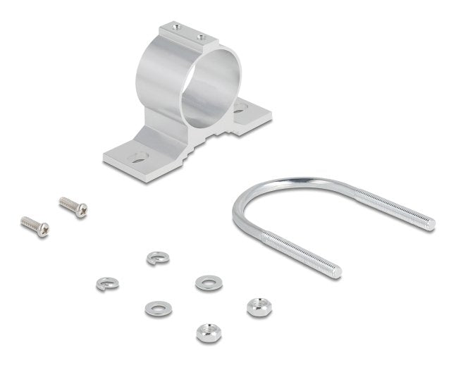 Delock 4g   Wifi 2,4 Ghz Antenne N Buchse 3 Dbi 33,3 Cm Omnidirektional Starr Wand- Und Mastmontage Outdoor Weiss