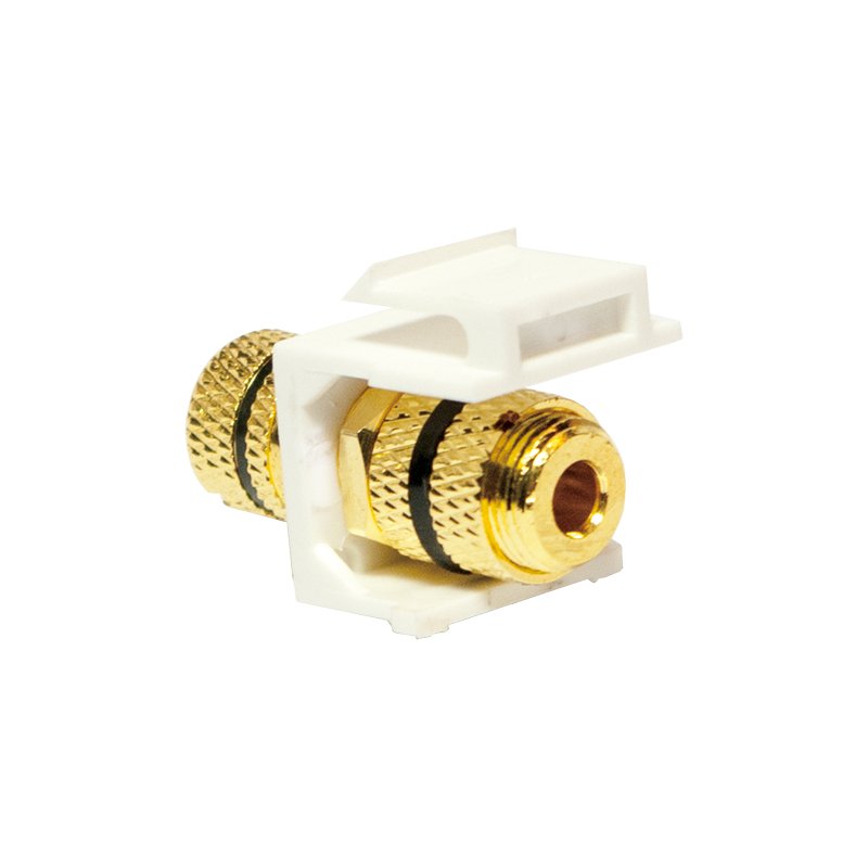 Kab Keystone Verbinder Binding Post > Threaded Nut, Black Logilink