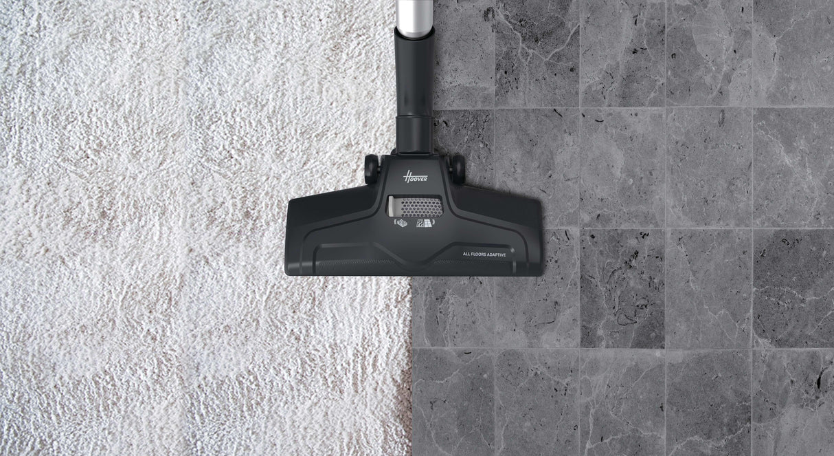 Aspiradora Hoover Hp210p 011, Sin Bolsa, Potencia 800 W, Depósito 2,5 L, Radio De Trabajo 10 M, Negra