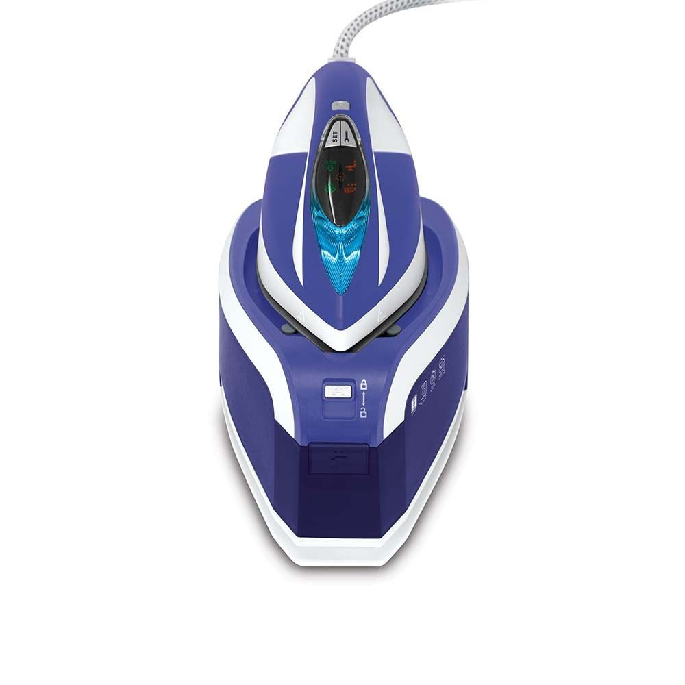 Centros De Planchado Polti Ferro Da Stiro Ve30.30 Piastra In Ceramica 2100w Bianco/Blu