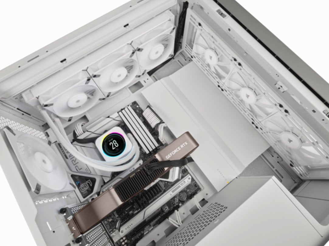 Ventilador Corsair 120*120*25 Af120 Elite Fluid Dynamic White