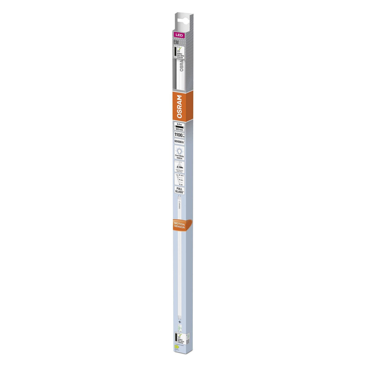 Osram Performance Class Tube T8 Frosted 18 Non-Dim 6,8w 840 G13