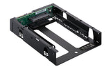 Qnap Qda-A2ar Caja Para Disco Duro Externo Carcasa De Disco Duro/Ssd Negro 2.5", Bastidor De Instalación Negro, Carcasa De Disco Duro/Ssd, 2.5", Serial Ata Iii, 6 Gbit/S, Negro