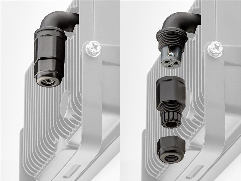 Proyector Led 10w Negro 10.8x11 X6.2cm