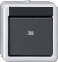 Gira 515230 Pulsador Ba 1vías 2 Punkt Wg Ap Gris