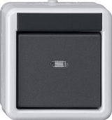 Gira 515230 Pulsador Ba 1vías 2 Punkt Wg Ap Gris