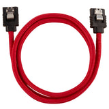 Corsair Cc-8900254 Cable De Sata 0,6 M Negro, Rojo