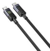 Unitek C14158abk01-2m Usb-C Cable Charging With Led Display 2m Black