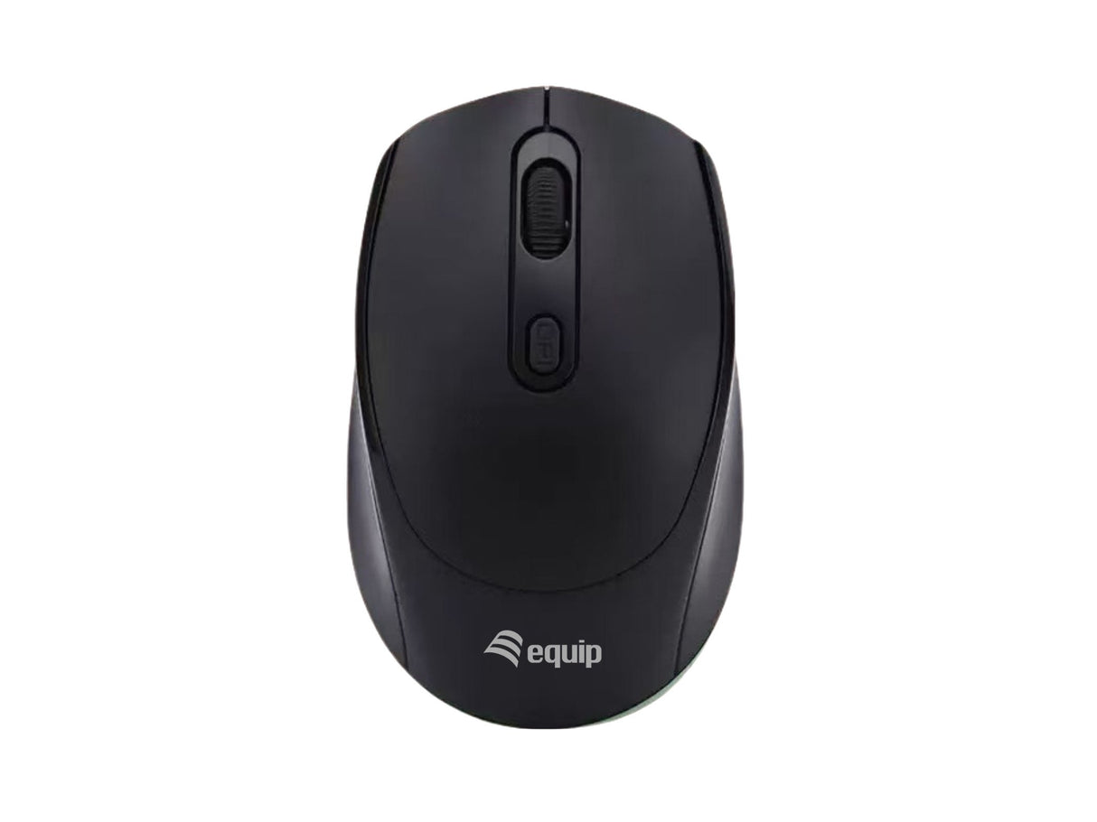 Mouse Equip Wireless 245122 1600dpi 4 Botones Color Negro