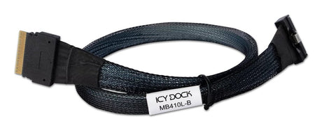 EAN 4713227446242 - Icy Dock MB410L-B cable Serial Attached SCSI (SAS) 0,5 m Negro imagen 1