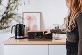 Pure Classic C-D6 Digitalradio Coffee Schwarz Walnuss Eu Uk
