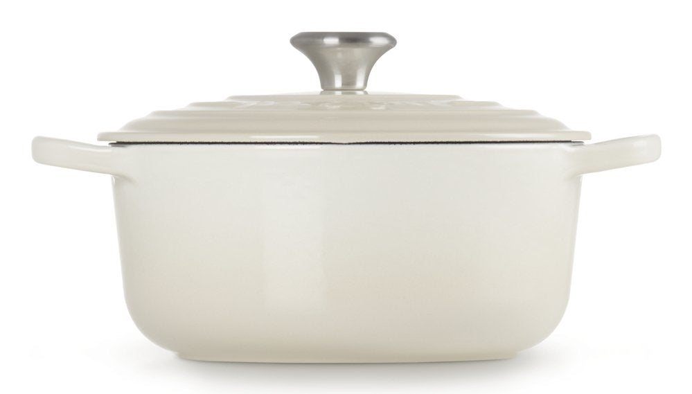 Le Creuset 21177207164430 Gusseisen Bräter, 20cm, Meringue