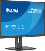 Iiyama Prolite Xb2495wsc-B1 61.1 Cm 24 Pulgadas), Negro (Mate), Wuxga, Ips, Hdmi, Usb-C, Usb-Hub, 100hz Panel) Xb2495wsc-B1