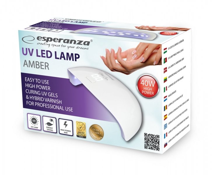 Esperanza Ebn009 Secador De Uñas Uv + Led 40 W