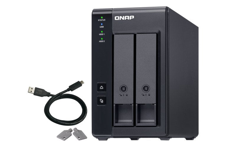 Das Qnap Tr-002 2 Bahías 3.5'- 2.5' Formato Torre