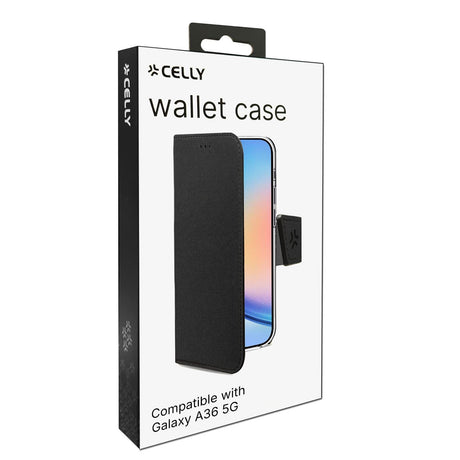 EAN 8021735217589 - Celly WALLY funda para teléfono móvil 17 cm (6.7") Funda cartera Negro imagen 6