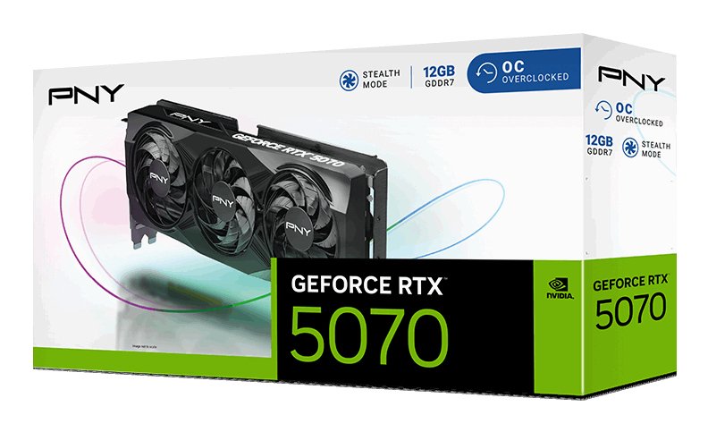 Tarjeta Grafica Pny 5070 12gb Standard