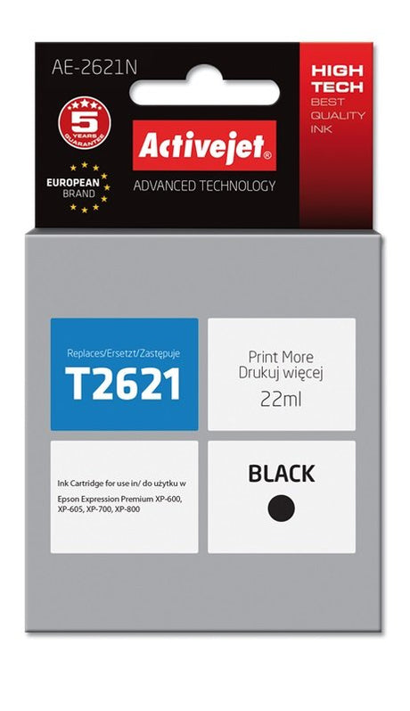 EAN 5901443017516 - Activejet AE-2621N cartucho de tinta 1 pieza(s) Compatible Alto rendimiento (XL) imagen 1