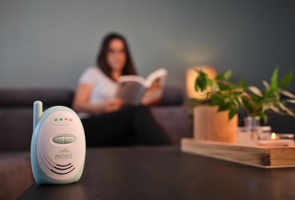 Eta Eta830690000 Monitor De Bebé Mimi, Indicadores Led, Blanco Verde