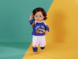 Zapf Creation Baby Born® Jogging Azul Marino 43cm, Accesorios Para Muñecas   838204