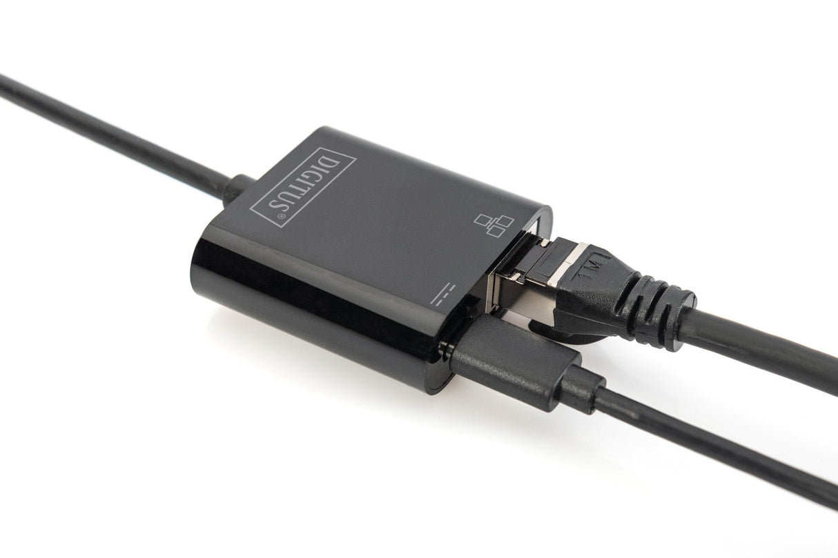 Digitus Adaptador Usb Tipo-C A Gigabit Ethernet Provisto De Power Delivery
