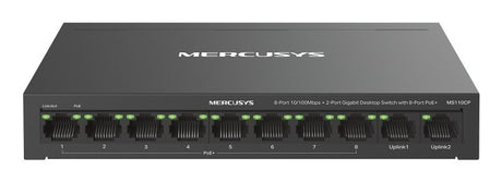 EAN 6957939003692 - Mercusys MS110CP switch Fast Ethernet (10/100) Energía sobre Ethernet (PoE) Negro imagen 1