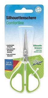 Wedo Silhouettenschere Comfortline 11, 4 Cm Edelmahl Verde W